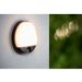 Lucide HUPS IR Wandlamp Buiten-Zwart-LED-10W-3000K-IP54