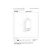 Lucide HUPS IR Wandlamp Buiten-Zwart-LED-10W-3000K-IP54