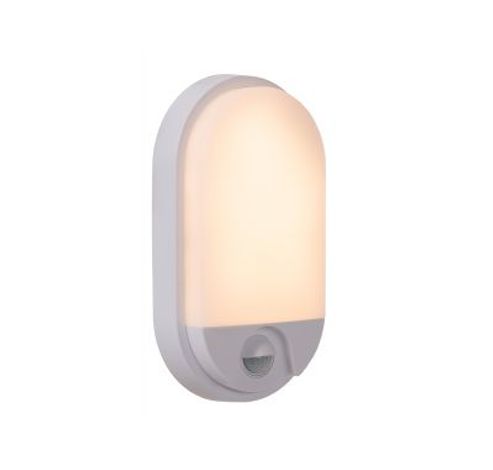 HUPS IR Wandlamp Buiten-Wit-LED-10W-3000K-IP54  Lucide