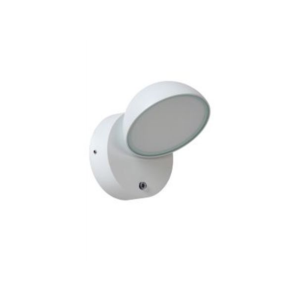 Lucide FINN Wandlamp Buiten-Wit-LED-12W-3000K-IP54-Metaal