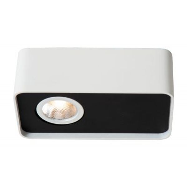 Lucide ANGULAR Plafondspot-Wit-LED Dimb.-6W-2700K-Alumin.