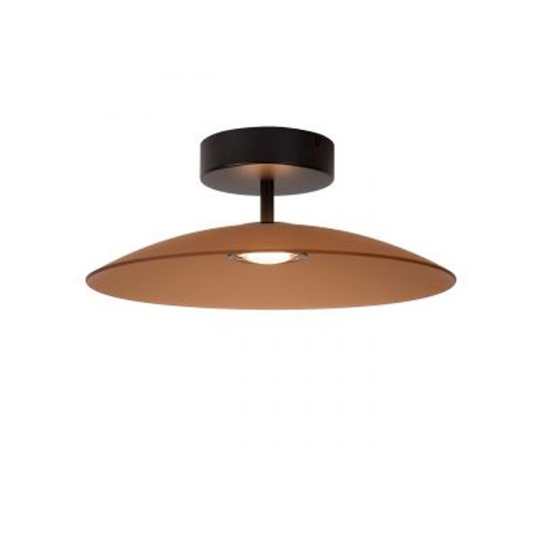 Lucide MENGA Plafonnière-Amber-Ø40-LED Dimb.-10W-2700K