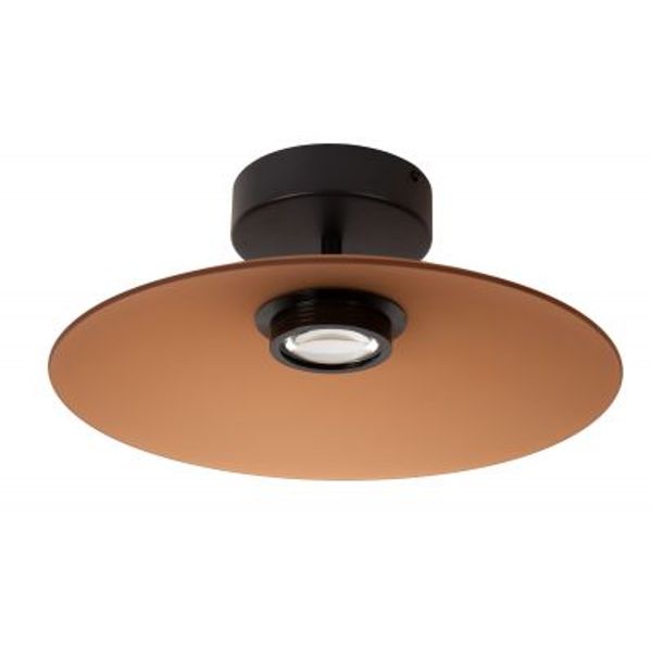 Lucide MENGA Plafonnière-Amber-Ø40-LED Dimb.-10W-2700K