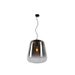 Lucide GLORIO Hanglamp-Zwart-Ø45-1xE27-60W-Glas