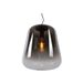 Lucide GLORIO Hanglamp-Zwart-Ø45-1xE27-60W-Glas