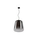 Lucide GLORIO Hanglamp-Zwart-Ø45-1xE27-60W-Glas