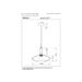 Lucide SINGALA Hanglamp-Mat Go.-Ø30-1xE27-60W-Glas