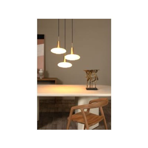 Lucide SINGALA Hanglamp-Mat Go.-3xE27-60W-Glas