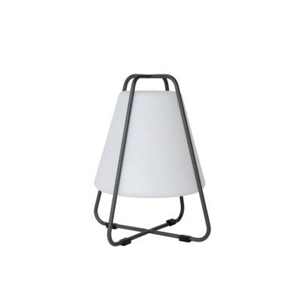 Lucide PYRAMID Tafellamp Buiten-Antrac.-LED Dimb.-2W