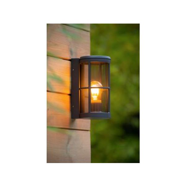 Lucide NAVI Wandlamp Buiten-Antrac.-1xE27-18W-IP54