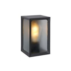 Lucide CAGE Wandlamp Buiten-Antrac.-LED-1xE27-18W-IP44 