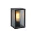 Lucide CAGE Wandlamp Buiten-Antrac.-LED-1xE27-18W-IP44