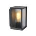 Lucide CAGE Wandlamp Buiten-Antrac.-LED-1xE27-18W-IP44