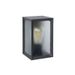 Lucide CAGE Wandlamp Buiten-Antrac.-LED-1xE27-18W-IP44