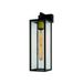 Lucide LAURENS Wandlamp Buiten-Zwart-1xE27-40W-IP54-Glas