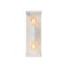 Lucide CLAIRE Wandlamp Buiten-Wit-2xE27-15W-IP54-Glas