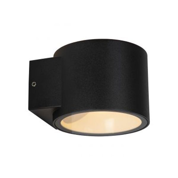 Lucide OXFORD Wandlamp Buiten-Zwart-1xG9-5W-IP54-Alumin.