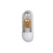 Lucide CAPSULE Wandlamp Buiten-Wit-1xE27-15W-IP54-Kunsts.