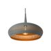 Lucide RAYCO Hanglamp-Grijs-Ø45-1xE27-40W-Staal