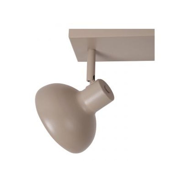 Lucide SENSAS Plafondspot-Beige-2xGU10 (ES111)-12W-Staal