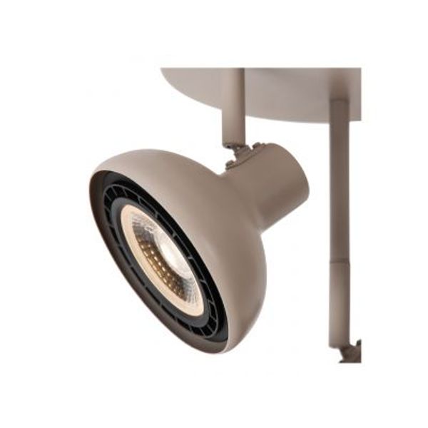 Lucide SENSAS Plafondspot-Beige-Ø25,8-3xGU10 (ES111)-12W