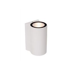 Lucide AKRA Wandlamp Buiten-Wit-LED-6W-3000K-IP54-Alumin.