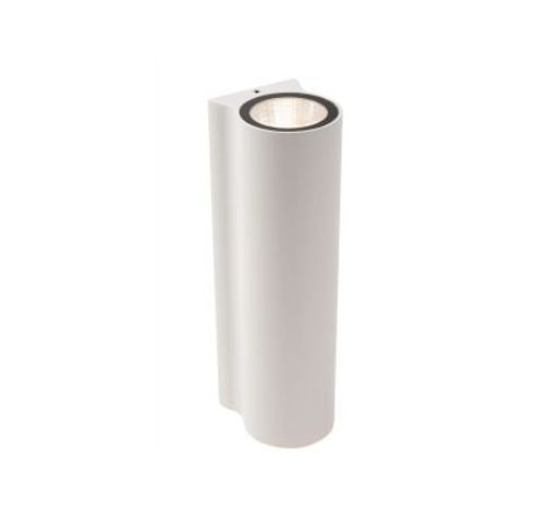 AKRA Wandlamp Buiten-Wit-LED-6W-3000K-IP54-Alumin.  Lucide