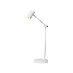 Lucide TIPIK Tafellamp-Wit-LED Dimb.-3W-2700K-3 StepDim 