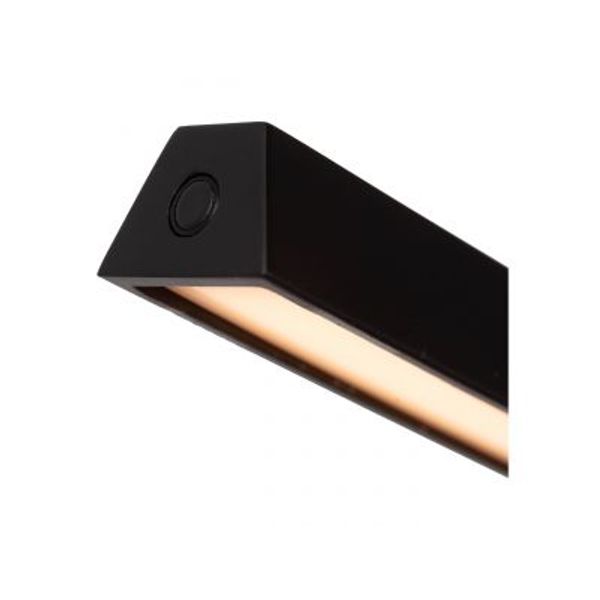 Lucide LAVALE Tafellamp-Zwart-LED Dimb.-3W-2700K-Metaal