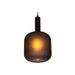 Lucide ELOISE Hanglamp-Zwart-Ø21-1xE27-40W-Glas