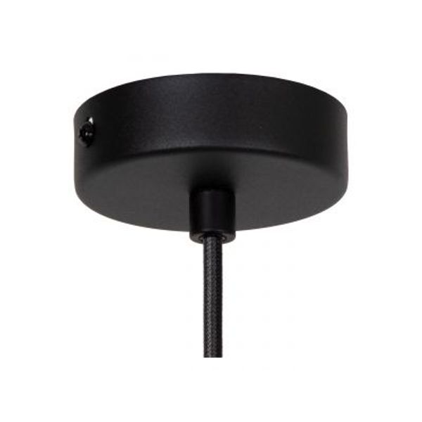 Lucide EVORA Hanglamp-Zwart-Ø10-1xGU10-35W-Metaal