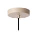 Lucide LAMBRES Hanglamp-Taupe-1xE27-40W-Alumin.