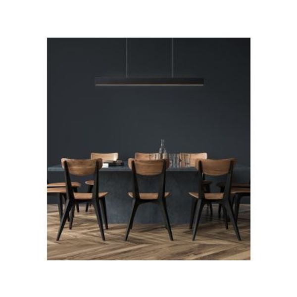 Lucide RAYA LED Hanglamp-Zwart-LED Dimb.-36W-2700K-Metaal