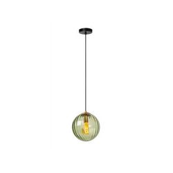 Lucide MONSARAZ Hanglamp-Groen-Ø25-1xE27-40W-Glas