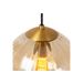 Lucide MONSARAZ Hanglamp-Amber-Ø25-1xE27-40W-Glas