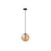 Lucide MONSARAZ Hanglamp-Amber-Ø25-1xE27-40W-Glas