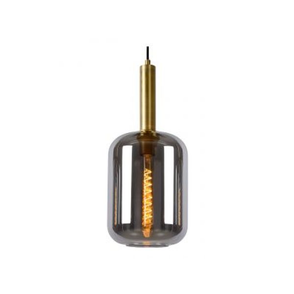 Lucide JOANET Hanglamp-Fumé-3xE27-40W-Glas