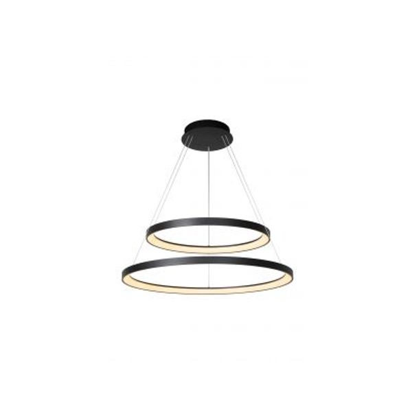 Lucide VIDAL Hanglamp-Zwart-Ø78-LED Dimb.-92W-2700K