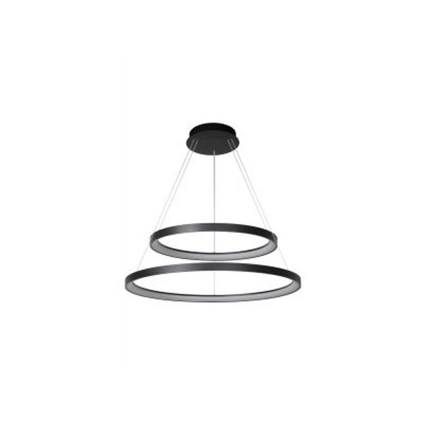 Lucide VIDAL Hanglamp-Zwart-Ø78-LED Dimb.-92W-2700K