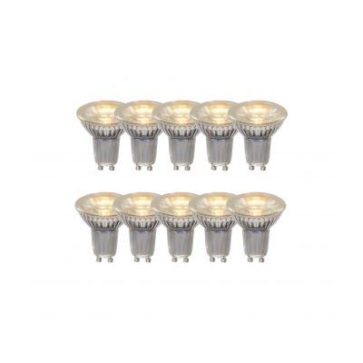 MR16 * 1. Led lamp-Transp.-LED-10xGU10-5W-2700K  Lucide