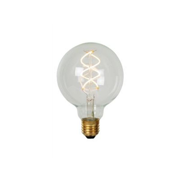 Lucide G95 Fil. lamp-Transp.-LED Dimb.-1xE27-4,9W-2700K