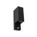 Lucide ZARO IR Wandspot Buiten-Zwart-2xGU10-7W-IP65