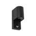 Lucide ZARO IR Wandspot Buiten-Zwart-1xGU10-7W-IP65