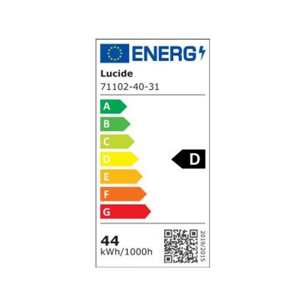 Lucide ESTREJA Plafonnière-Wit-Ø40-LED Dimb.-40W