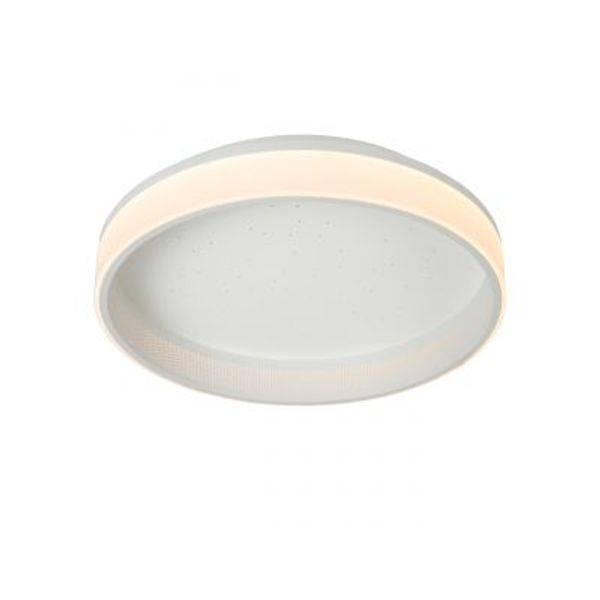 Lucide ESTREJA Plafonnière-Wit-Ø40-LED Dimb.-40W