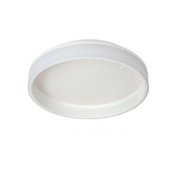 Lucide ESTREJA Plafonnière-Wit-Ø40-LED Dimb.-40W