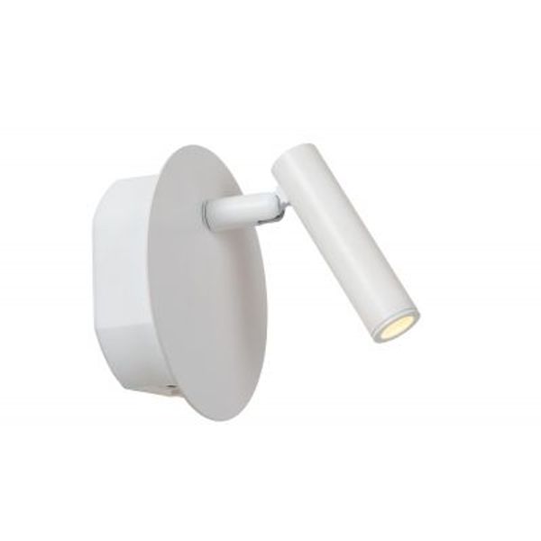 Lucide JOLIJN Bedlamp-Wit-Ø10,2-LED-2W-3000K