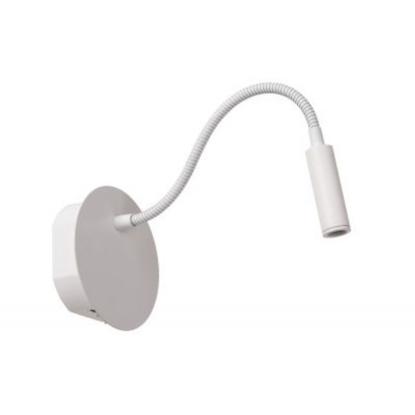 Lucide JOLIJN Bedlamp-Wit-Ø11-LED-2W-3000K