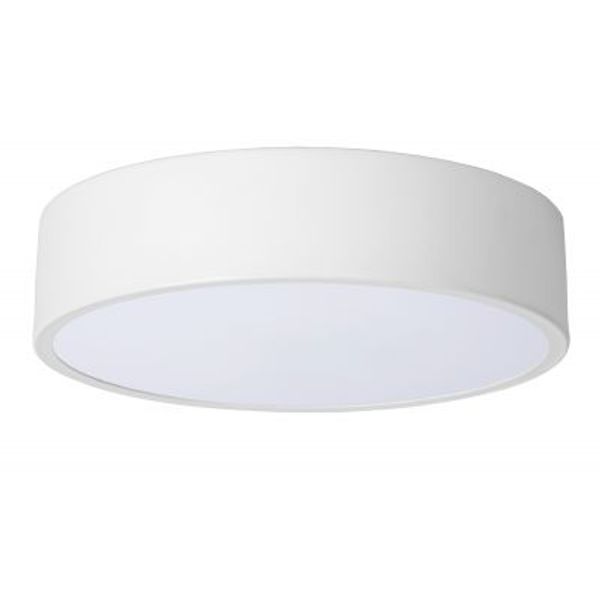 Lucide UNAR Plafonnière-Wit-Ø20-LED Dimb.-12W-2700K