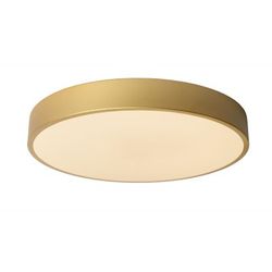 Lucide UNAR Plafonnière-Mat Go.-Ø39,5-LED Dimb.-24W-2700K